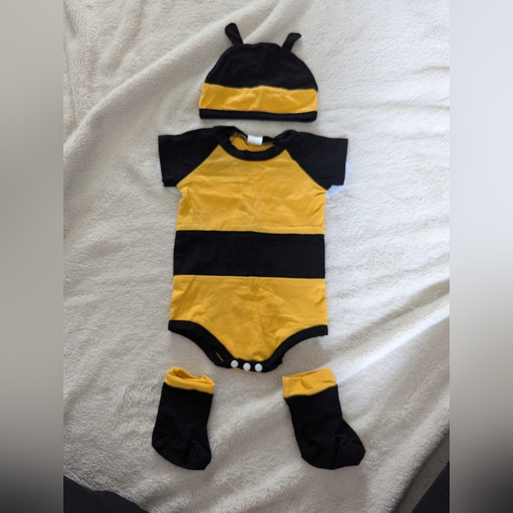 Baby Bumblebee Bodysuit Costume